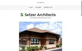 Setzer Architects website