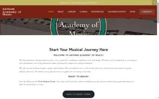 Anthem Academy of Music website