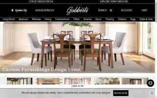 Gabberts Design Studio & Fine Furniture of Bloomington website
