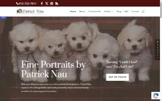 Patrick Nau Photography website