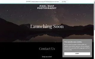 Pixel Dust Photography LLC website
