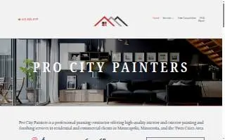 Pro City Painters of Richfield website