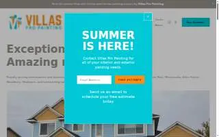 Villa's Pro Painting LLC website