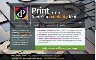Davies Printing Co. website