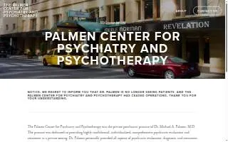 Dr. Michael A. Palmen, M.D. website