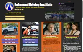 Enhanced Driving Institute website