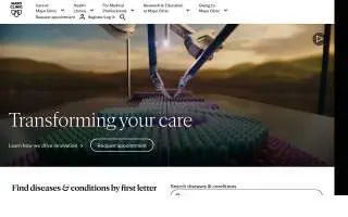 Mayo Clinic Cardiology website