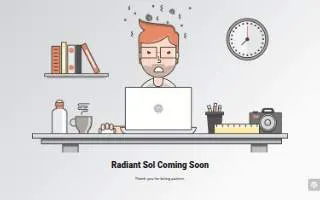 Radiant SōL Yoga Studio website