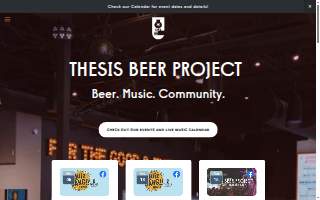 Thesis Beer Project