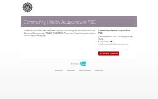 Community Health Acupuncture