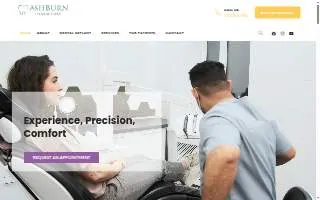 Dental Care on Parkview website