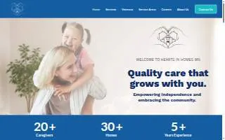 Hearts in Homes MN of Rogers website
