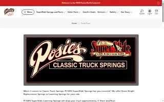 Posies and Poise website