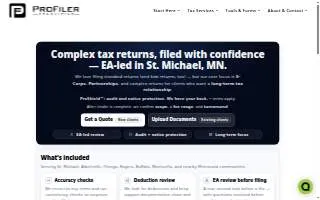 ProFiler Consulting of Rogers website