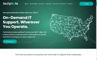 Techmate website