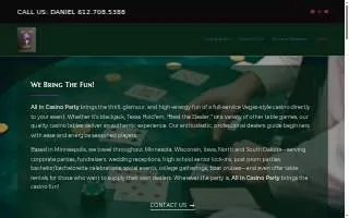 All In Casino Party website