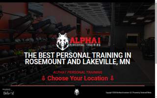 Alpha 1 Personal Training - Rosemount