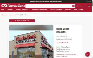 Chuck & Don's Pet Food & Supplies of Rosemount