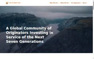 Origination, LLC website
