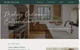 RubyandSuede of Rosemount website