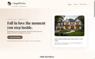 StageWorks Home Staging of Rosemount website
