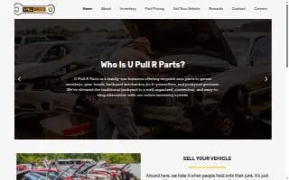 U Pull R Parts website