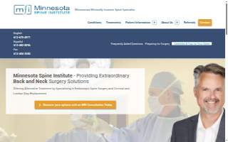 Minnesota Spine Institute: Dr. Daniel W. Hanson, MD