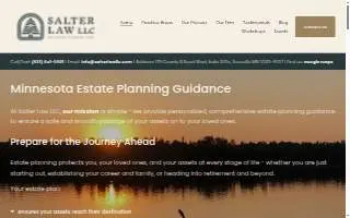 Salter Law LLC website