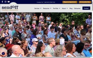 SendOff - Funerals Reimagined website