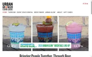 Urban Growler Brewing Company website