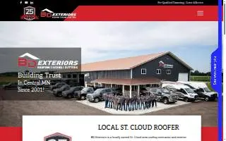 BD Exteriors, Inc website
