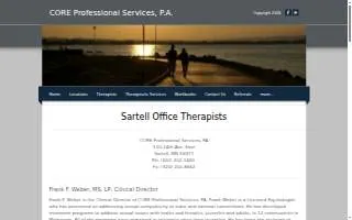 CORE Professional Services, PA website