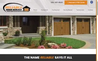 Reliable Door Service LLC website