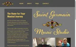 Saint Germain Music Studio of Sartell website