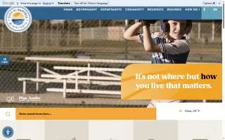Sartell Community Center website