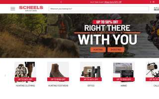 Scheels website