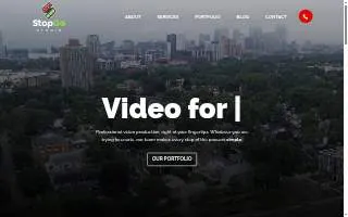 Stop Go Studio website