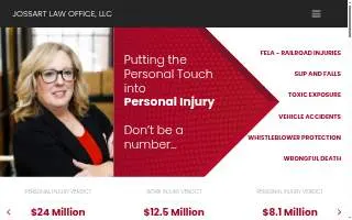 Jossart Law Office, LLC of Savage website