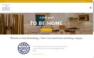 Serda Remodeling website