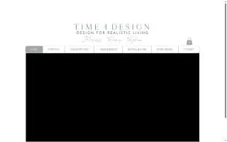 The Time 4 Design - Interior Design and Home Staging of Savage website