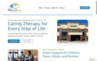 4EverThrive Therapy website