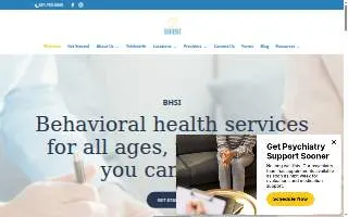Behavioral Health Services website