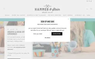 Hammer and Grain Home Services website