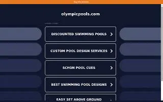 Olympic Pools of Shakopee website