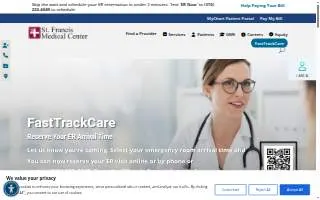 St. Francis Regional Medical Center - Suburban Emergency Associates website