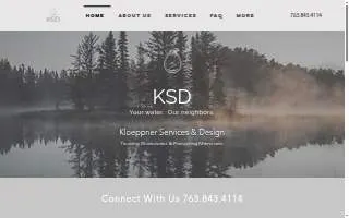 Kloeppner Services and Design of Shoreview website