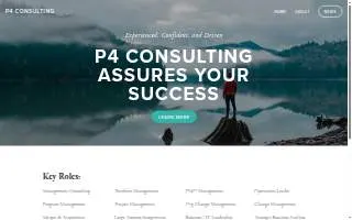 p4 consulting inc website