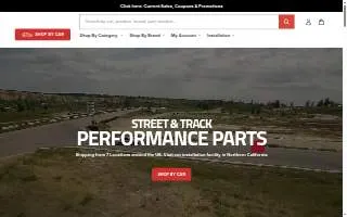Redline Motors website