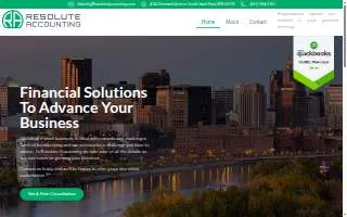 Resolute Accounting website
