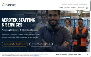 Aerotek of St. Cloud website
